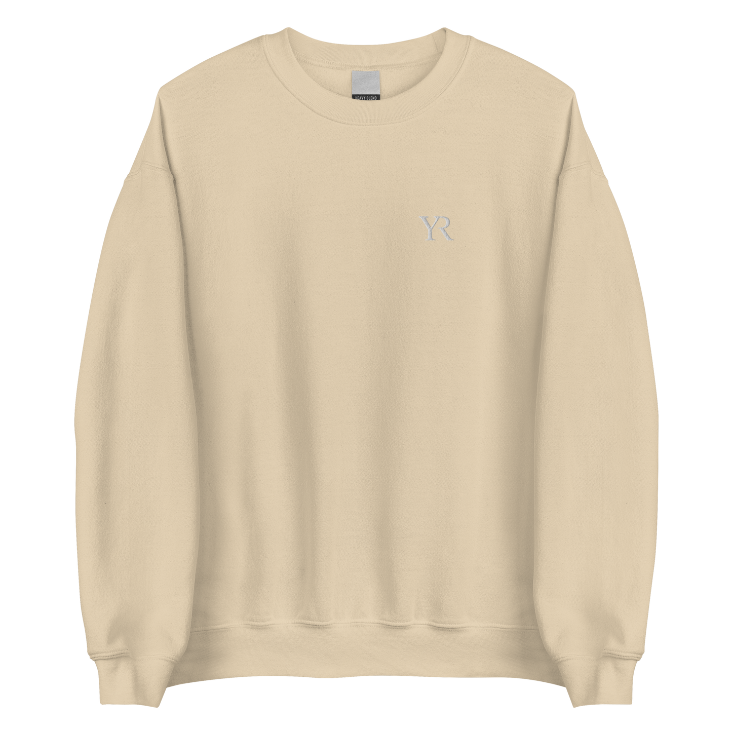 Pull coton doux — Coupe droite — Beige sable