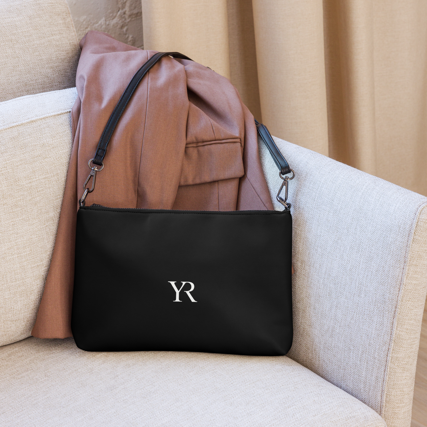 Sac bandoulière — Noir profond