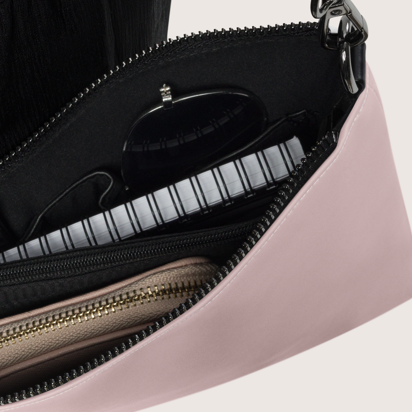 Sac bandoulière — Rose poudré