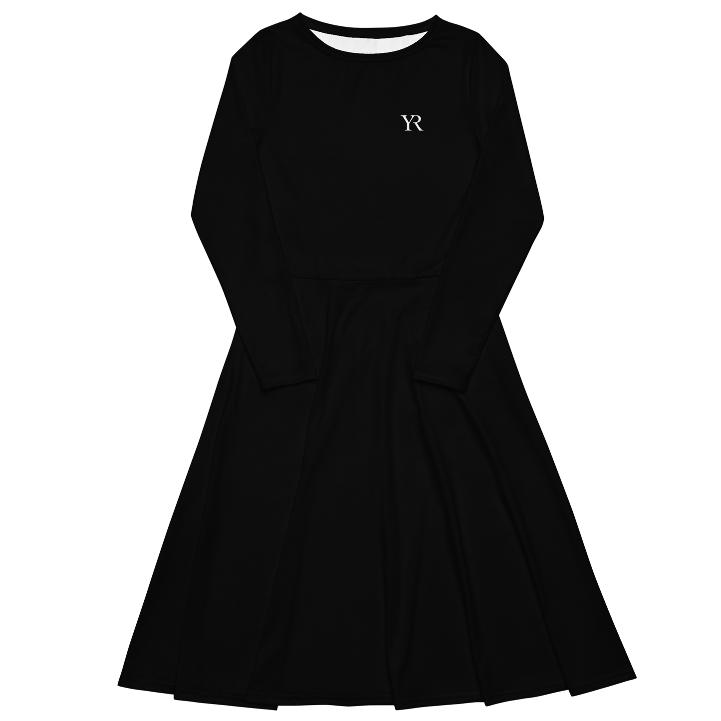 Robe manches longues — Noir profond