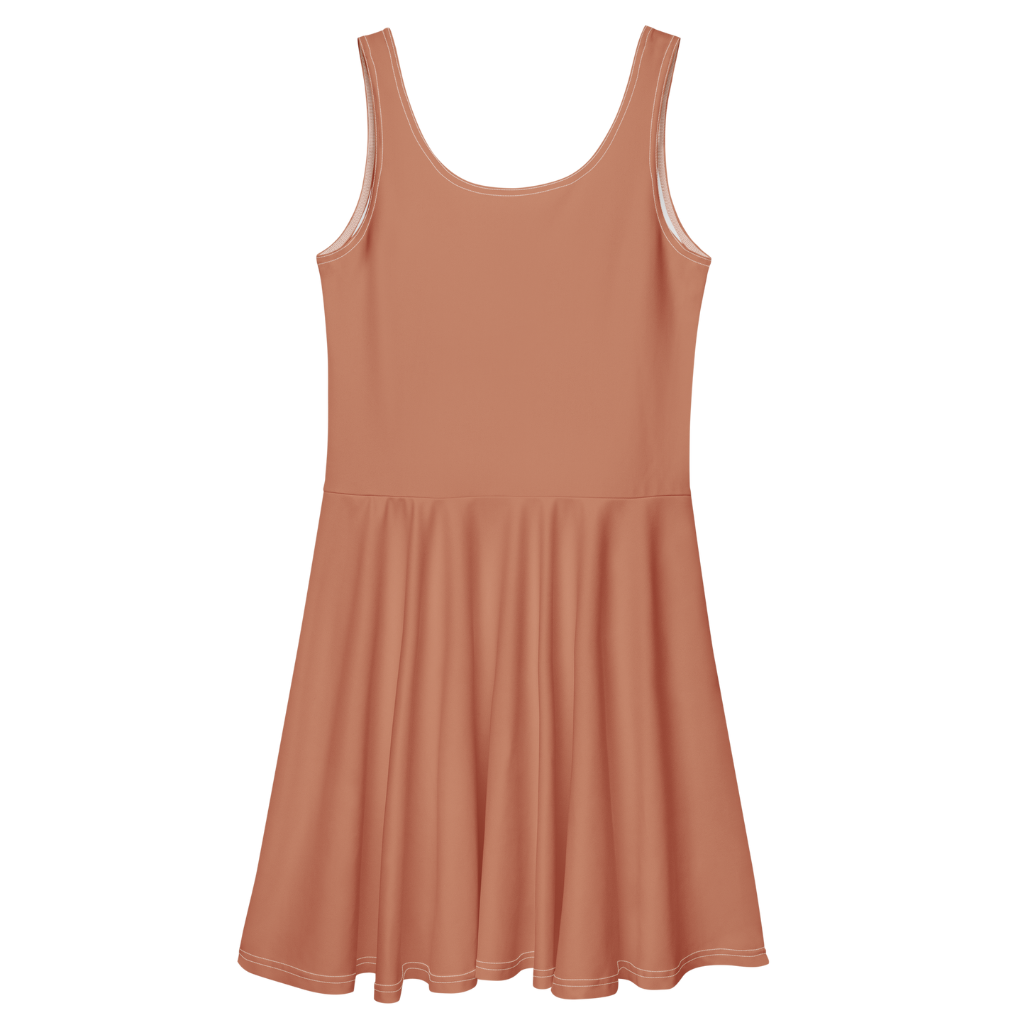 Robe patineuse — Terracotta