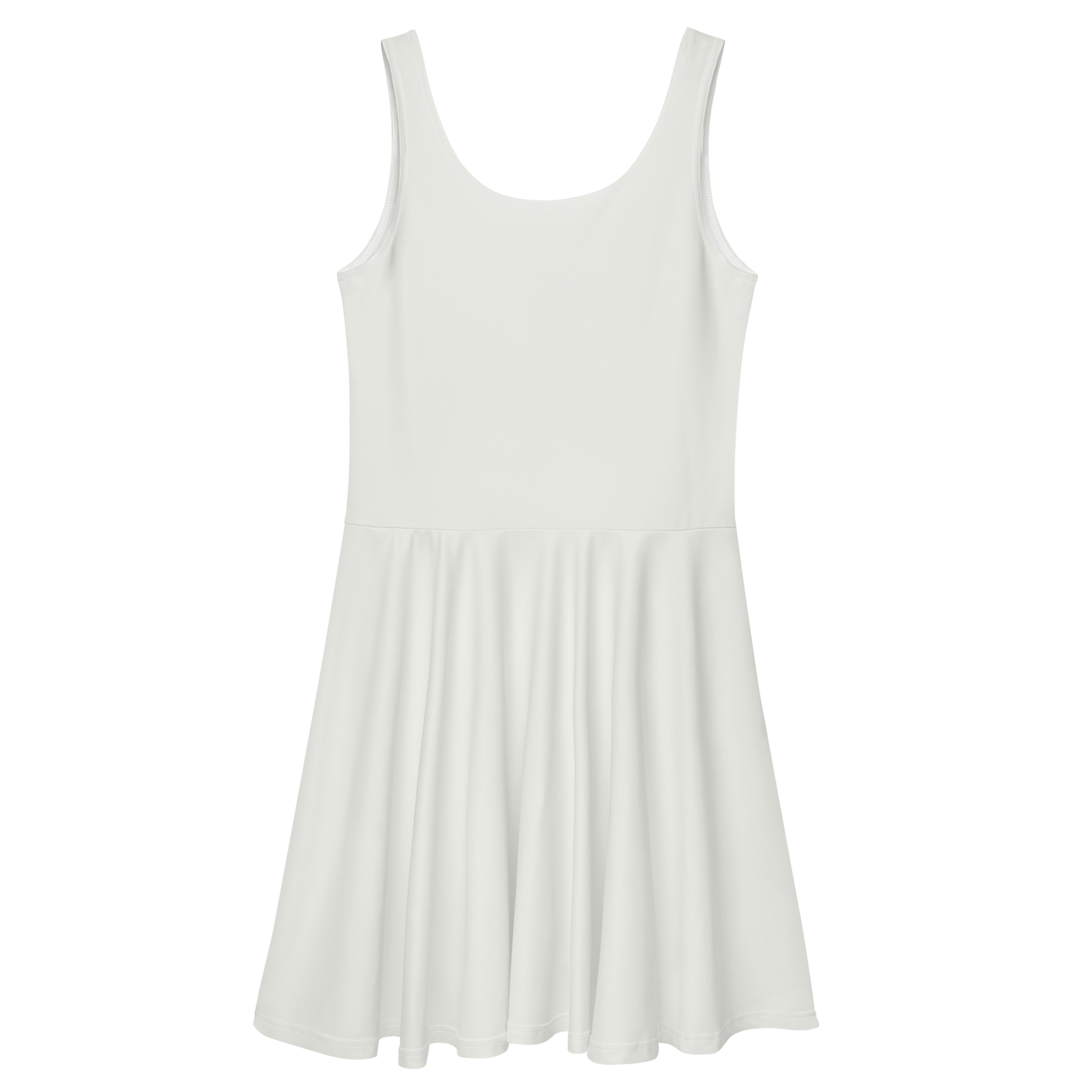 Robe patineuse — Blanc cassé