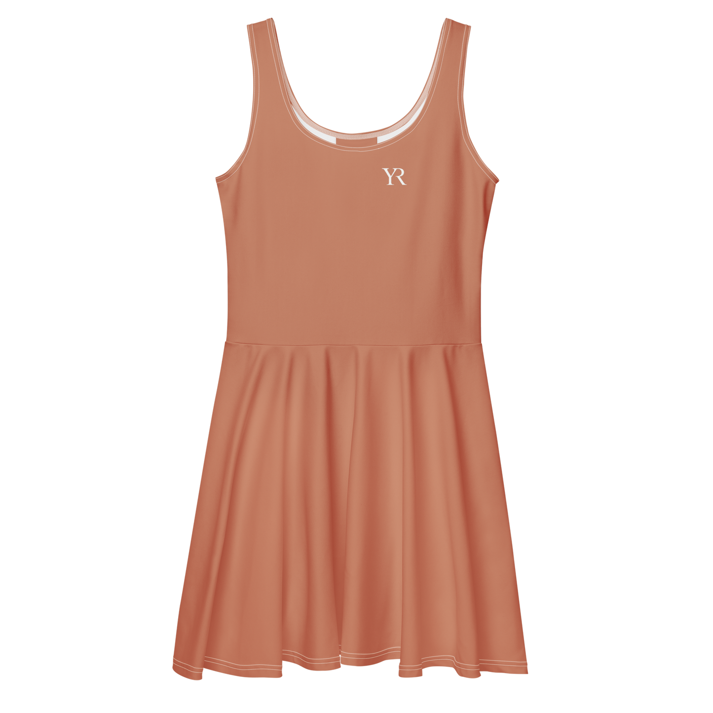 Robe patineuse — Terracotta