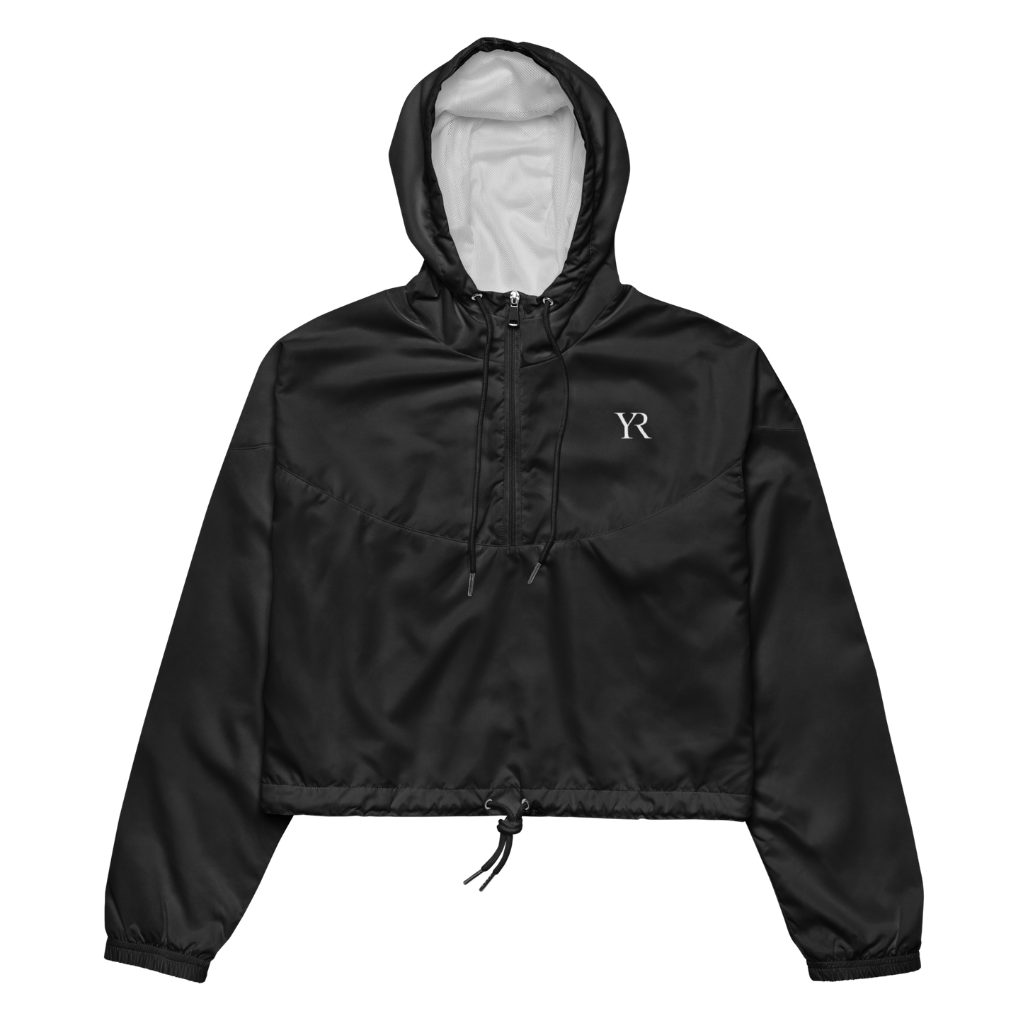 Coupe-vent — Cropped — Noir profond