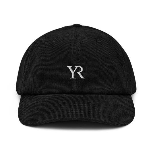 Casquette velours — Black