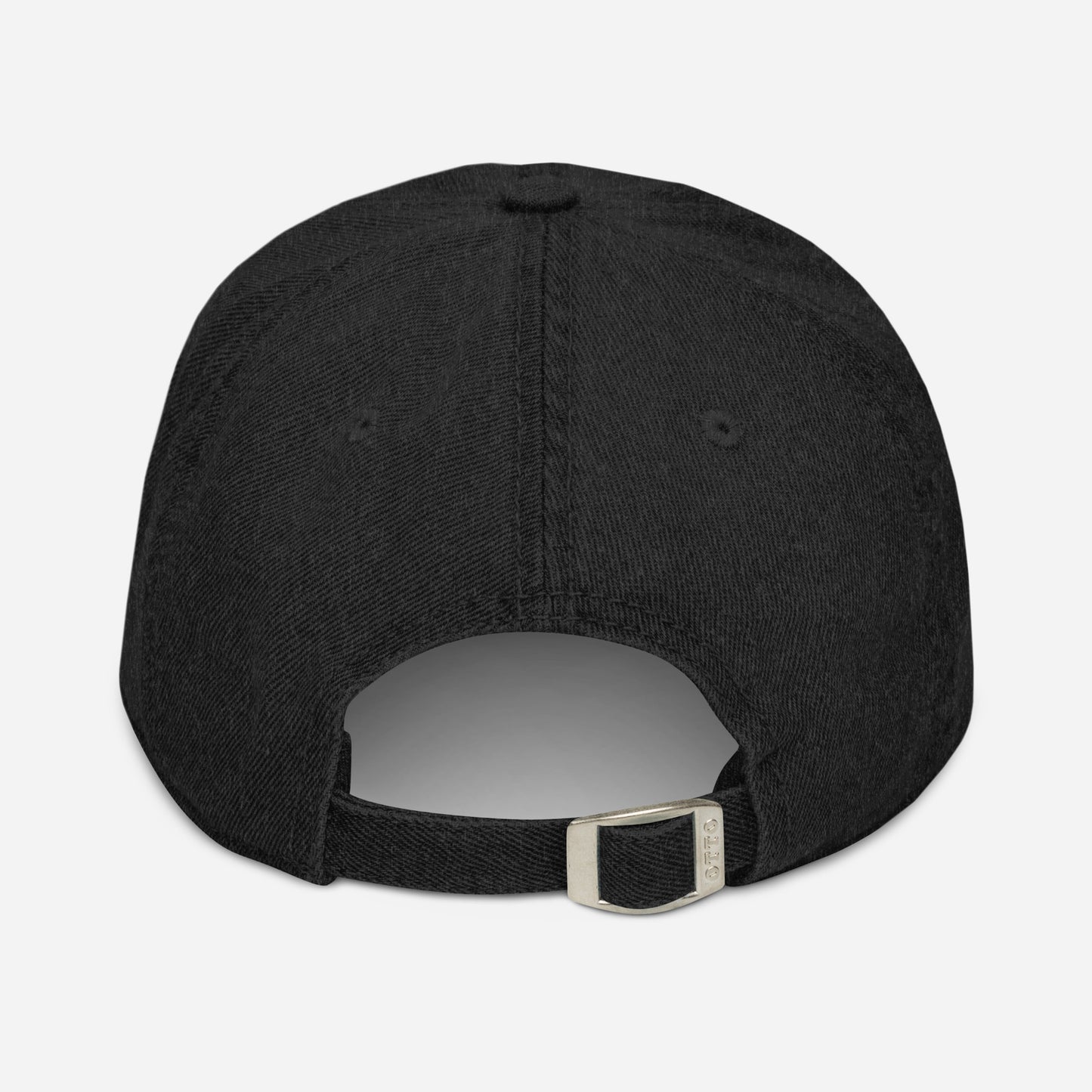 Casquette denim — Black
