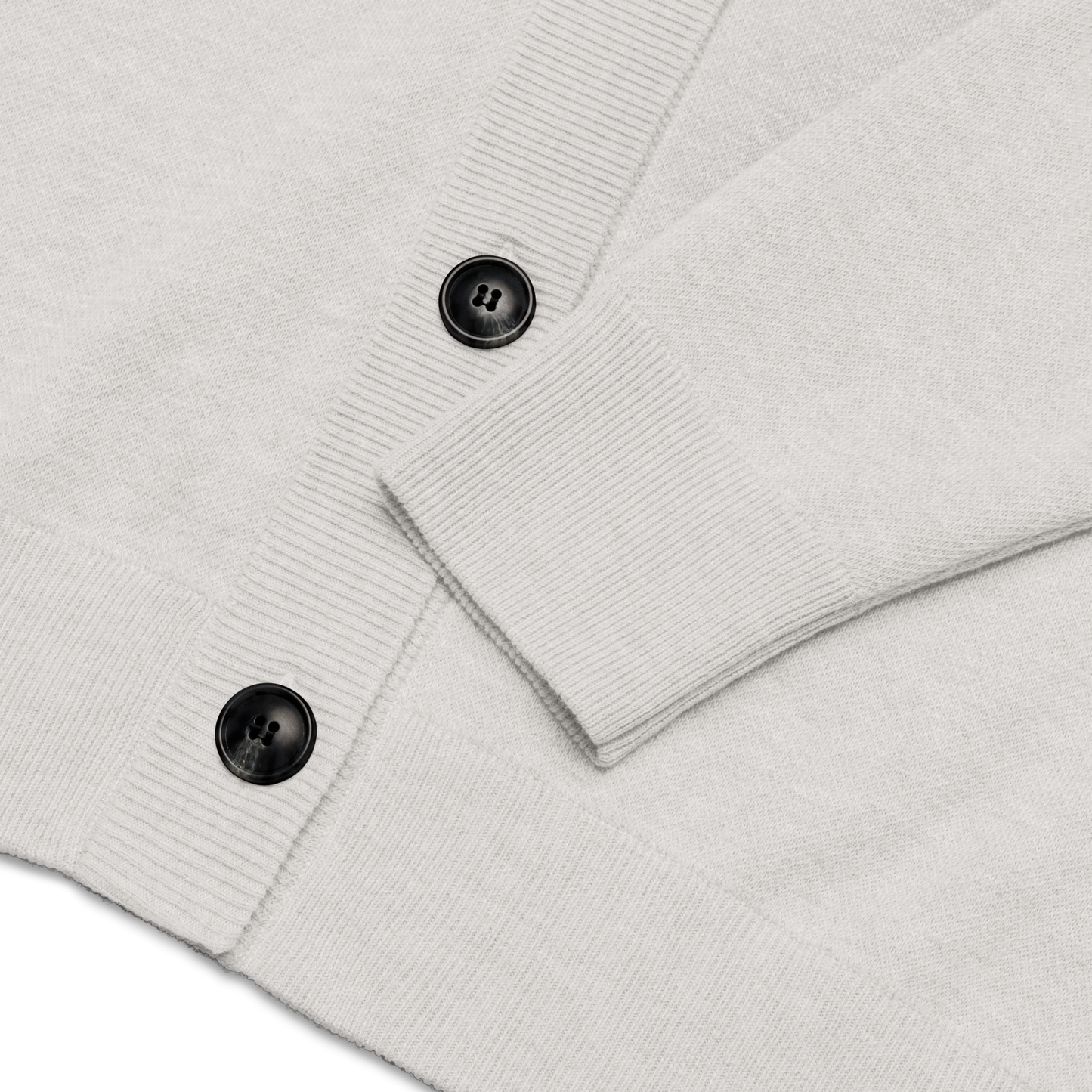 Cardigan en tricot jacquard — Coupe classique — Gris apus