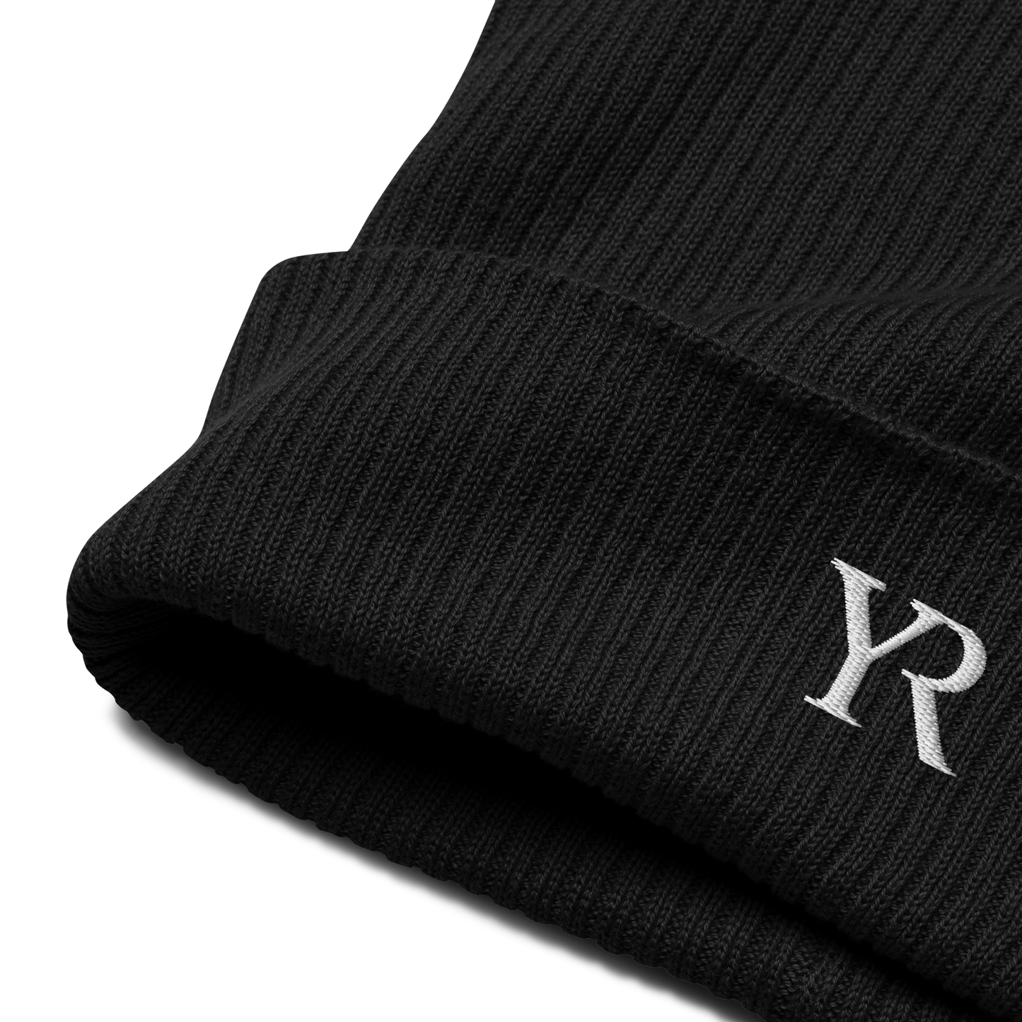 Bonnet coton bio — Noir profond