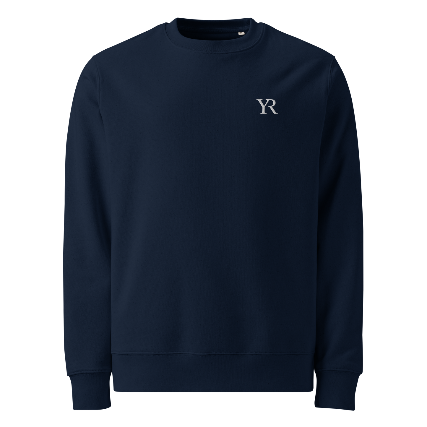 Pull coton bio — Coupe droite — Blue navy