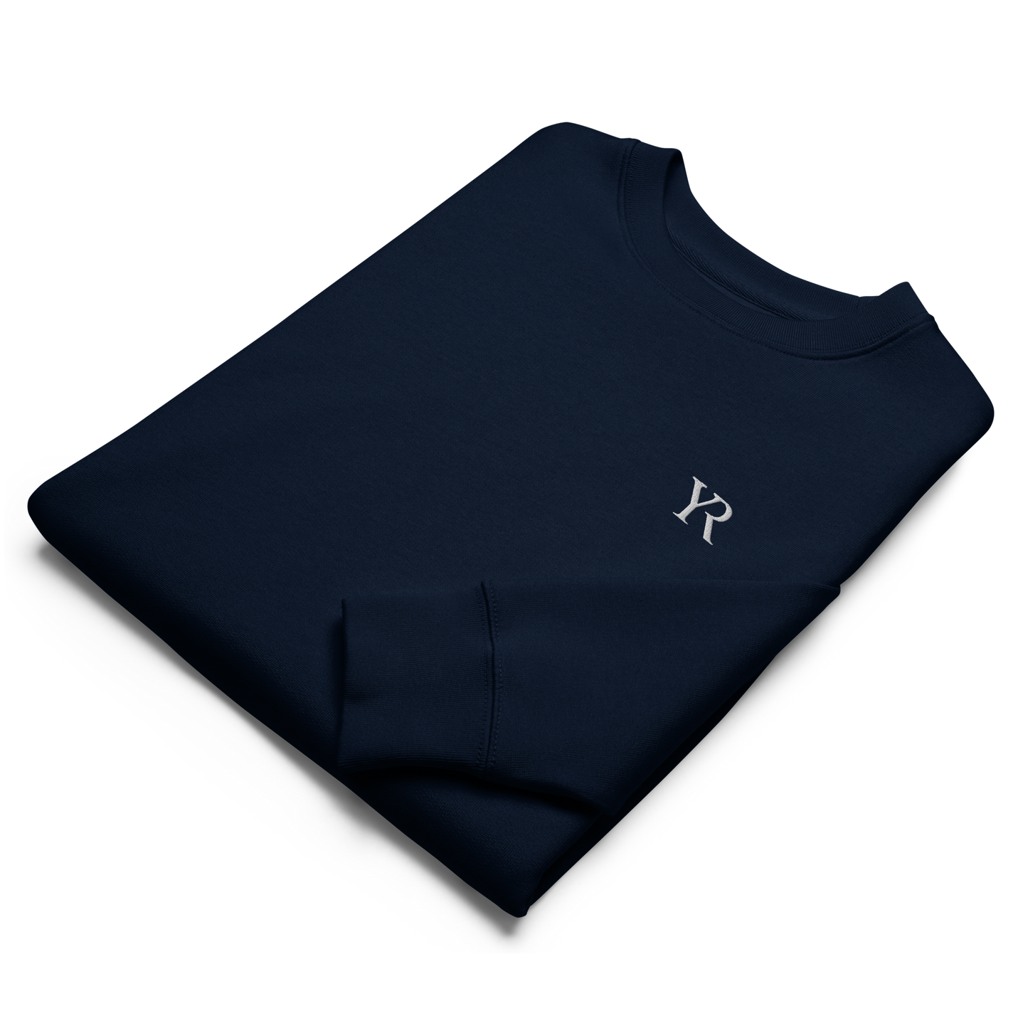 Pull coton bio — Coupe droite — Blue navy