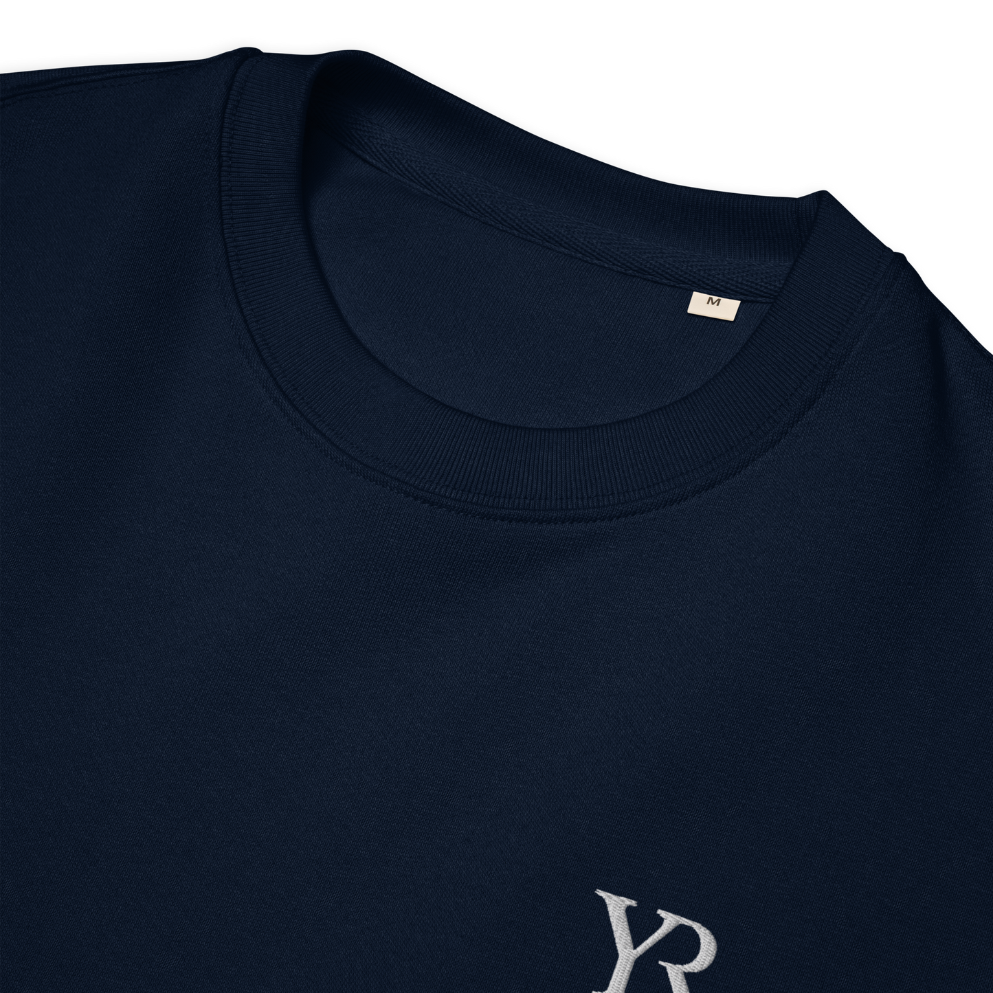 Pull coton bio — Coupe droite — Blue navy