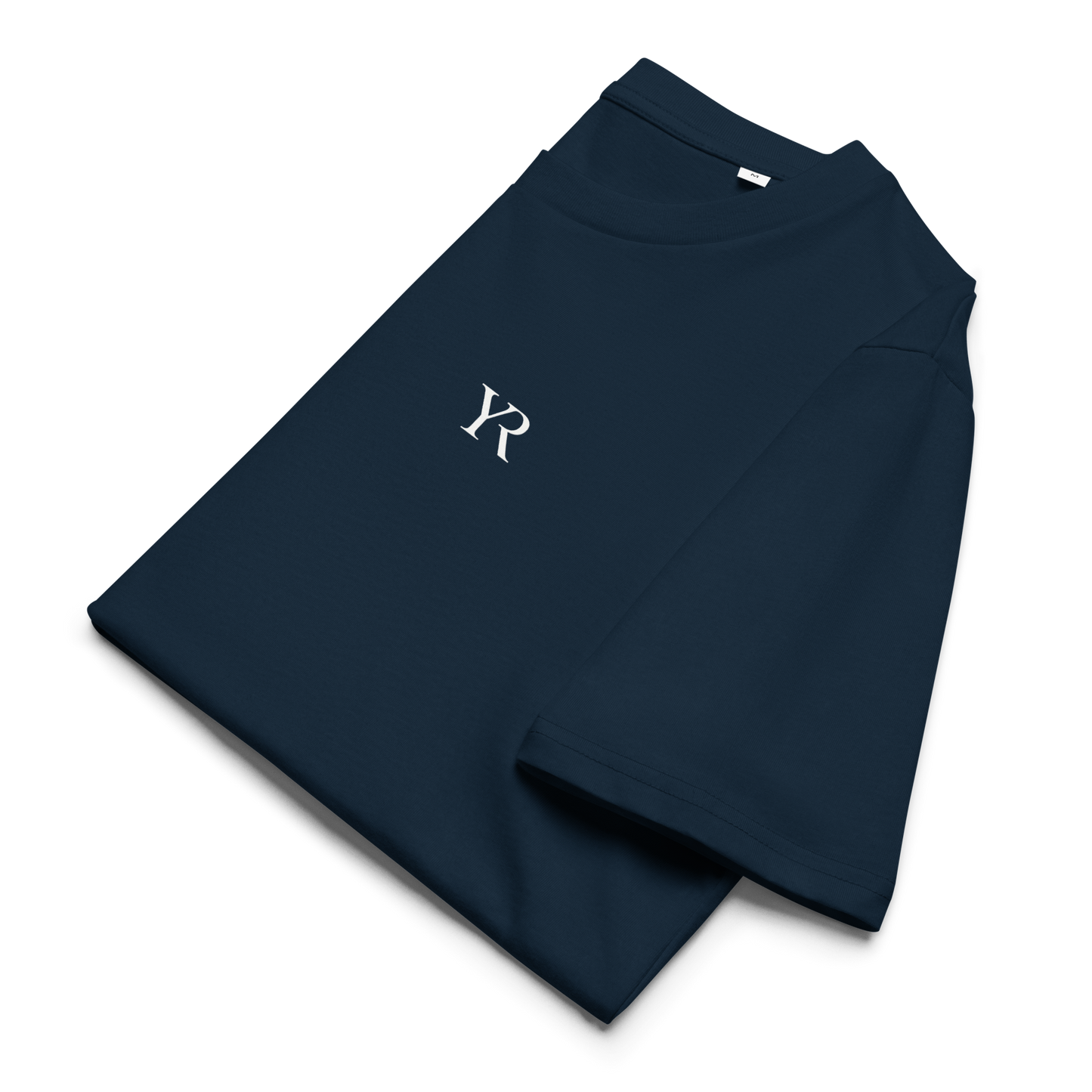 T-shirt coton bio — Coupe droite — Blue navy