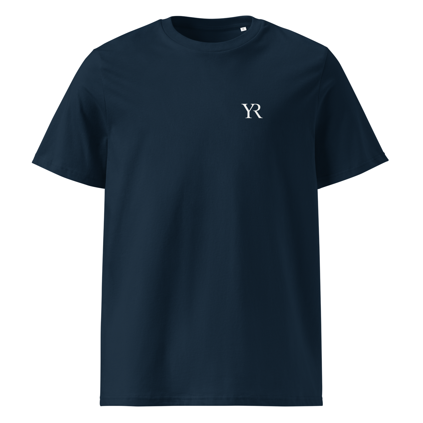 T-shirt coton bio — Coupe droite — Blue navy
