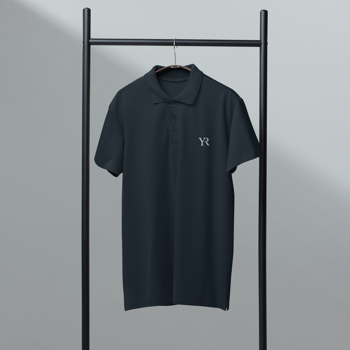 Polo coton premium — Coupe classique — Blue navy