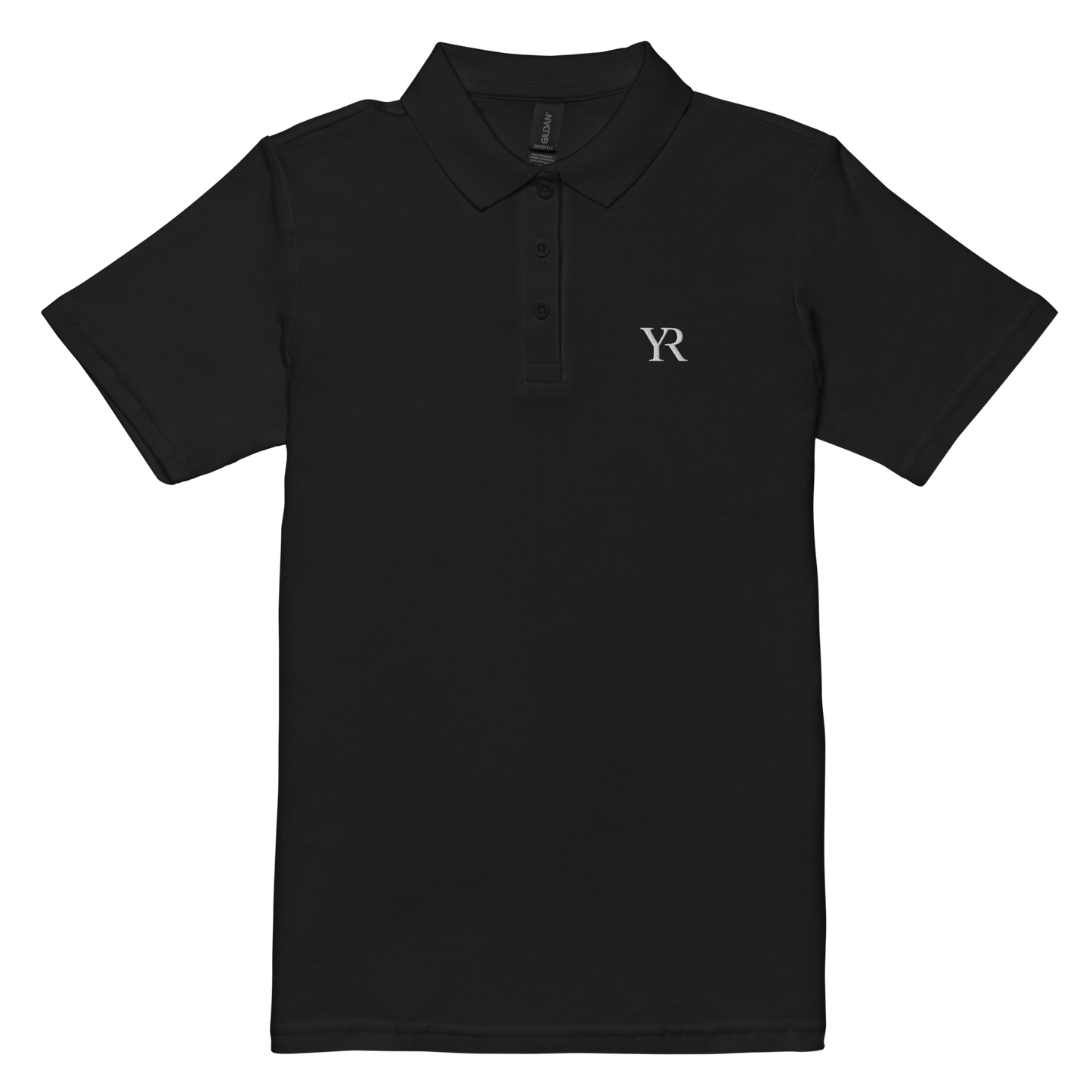 Polo piqué — Coupe classique — Noir profond