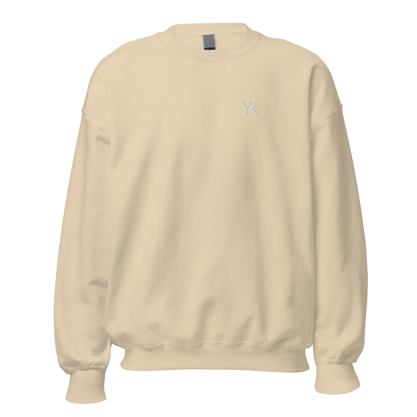 Pull coton doux — Coupe droite — Beige sable