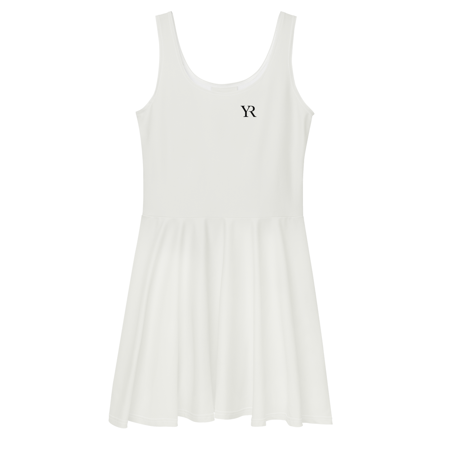 Robe patineuse — Blanc cassé