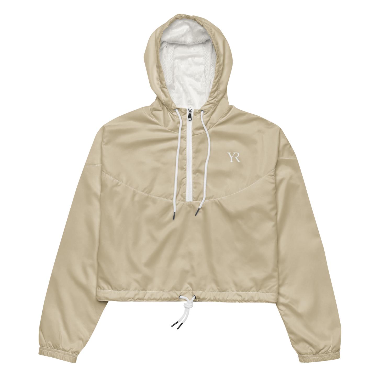Coupe-vent — Cropped — Beige sable