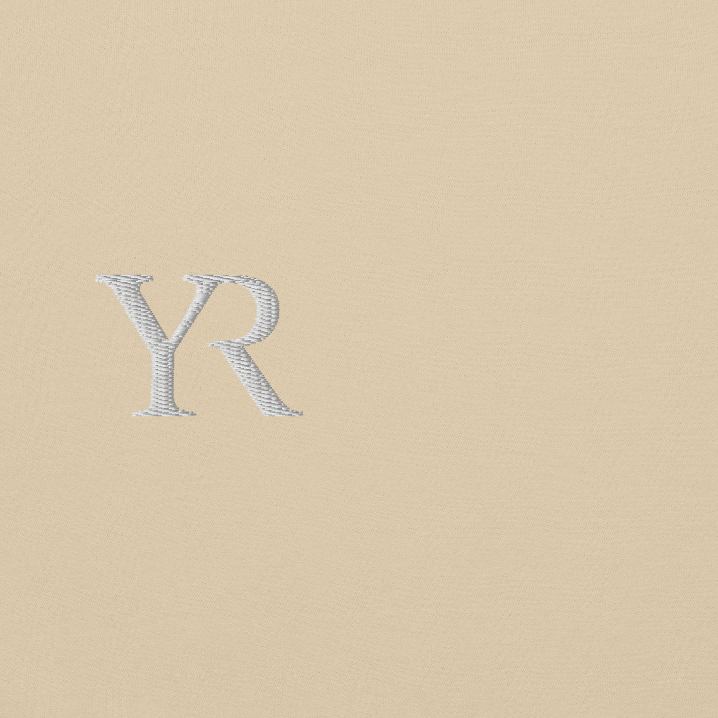 Pull coton doux — Coupe droite — Beige sable