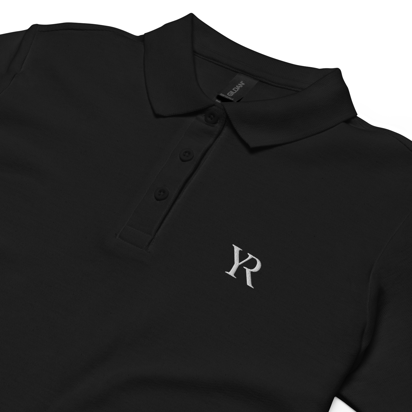 Polo piqué — Coupe classique — Noir profond